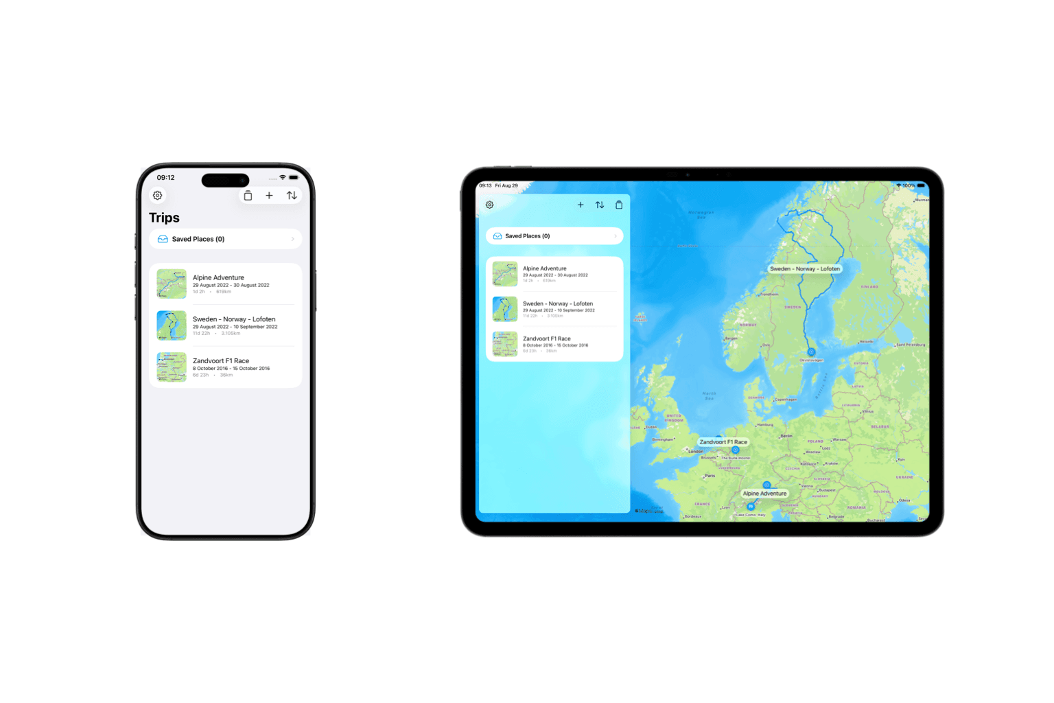 Atualização Fernweh iOS 26: Design Liquid Glass, Assistente AI e Compartilhamento Aprimorado